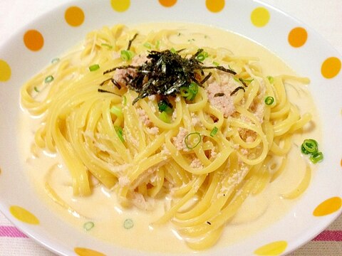 たらこのチーズクリームパスタ